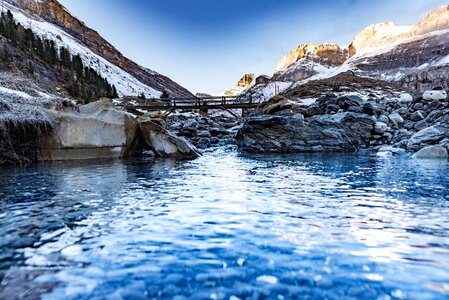 Switzerland winter landscape