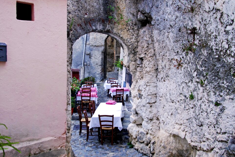 Old town scalea calabria