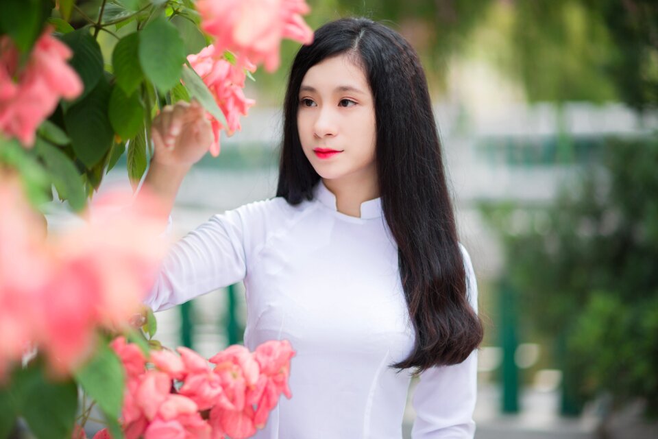 Portrait vietnamese asian
