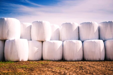 Soil dirt bales