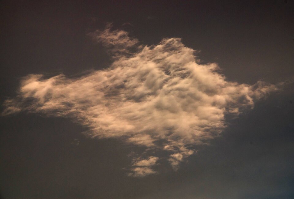 Cloudscape delicate pattern