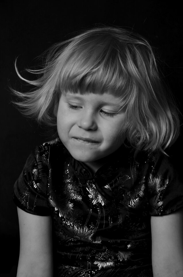 One portrait facial expression