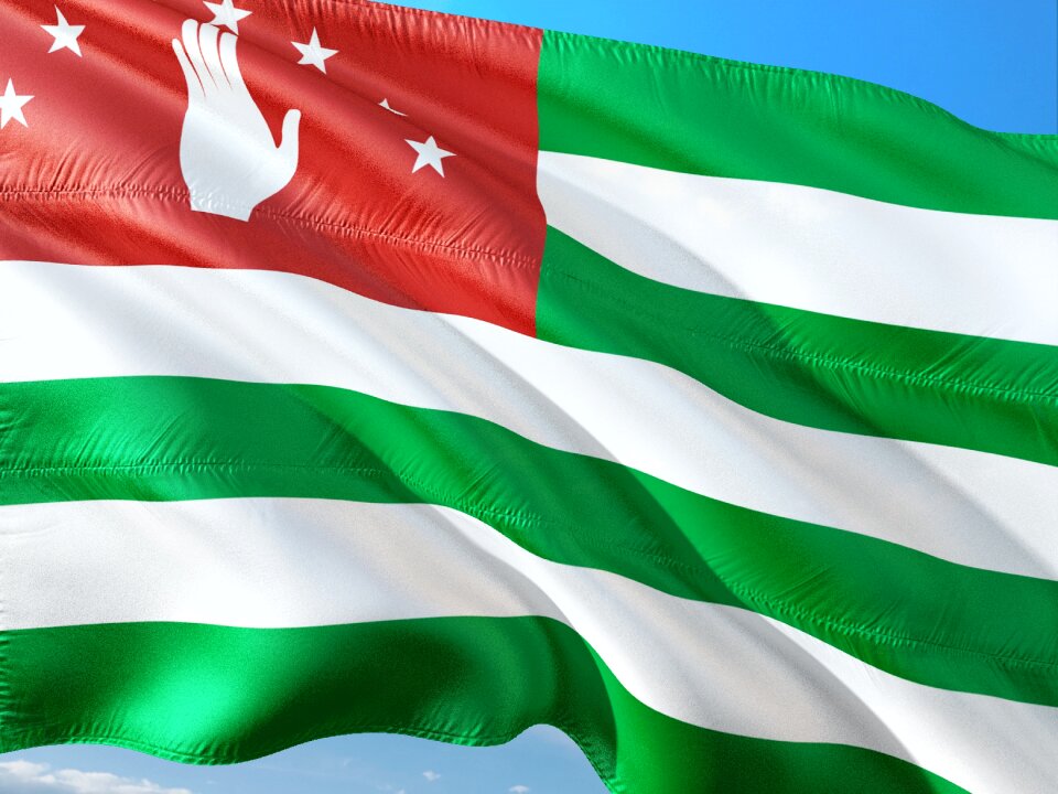 International flag abkhazia