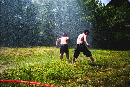 Play water hose photo