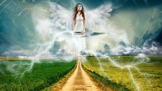 Angel heaven landscape