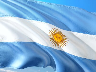 International flag argentina photo