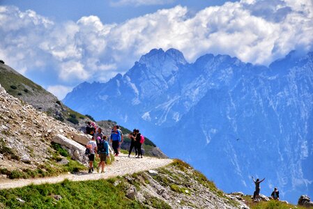 Mountains dolomites summer photo