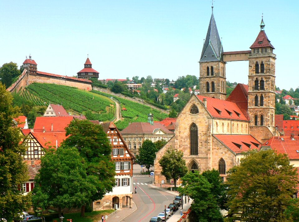Castle church building