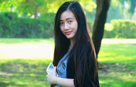 Woman hair fashion