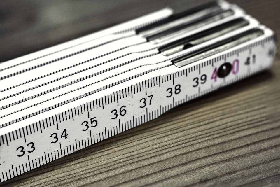 Centimeters number build