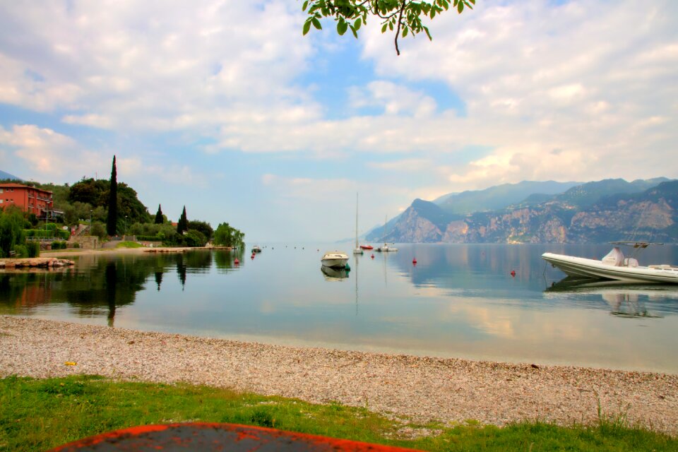Malcesine bank landscape