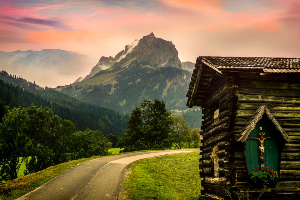Hiking mountain travel
