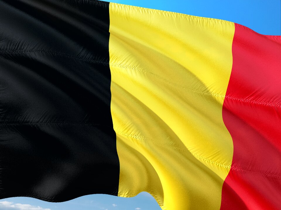 International flag belgium