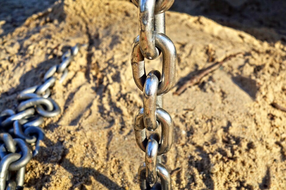 Connection metal iron
