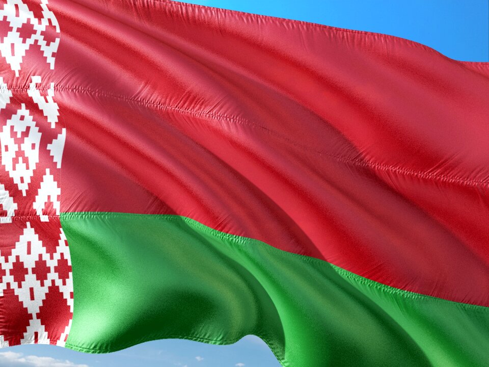International flag belarus