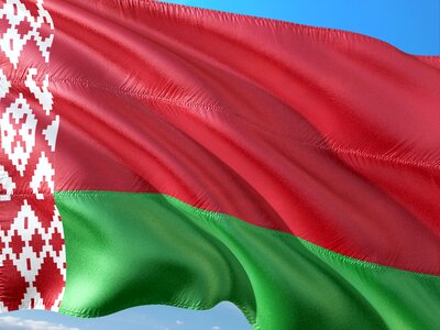 International flag belarus