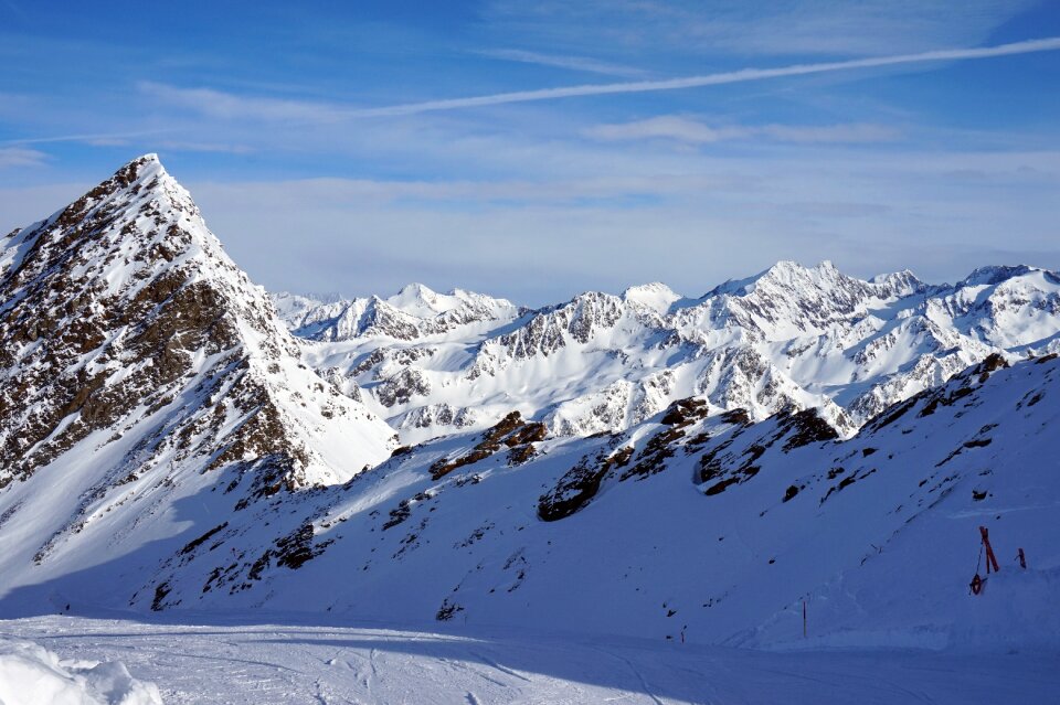 Coldly sports mountain peak