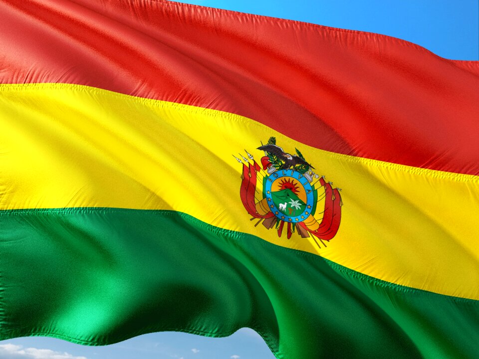 International flag bolivia