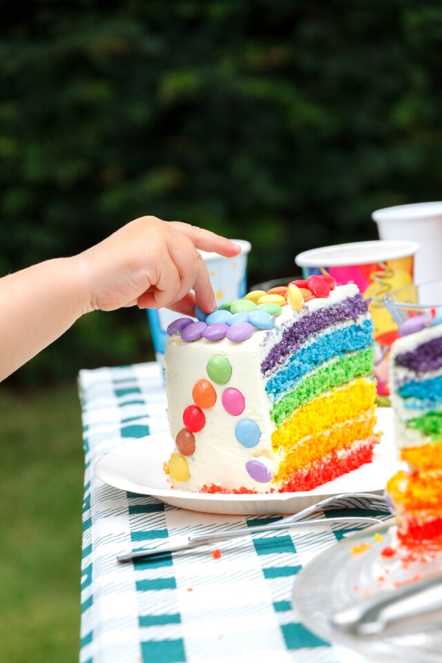 Celebration birthday cake candles
