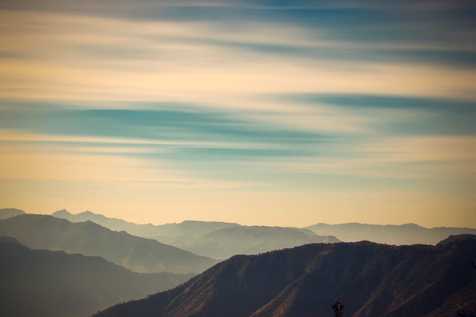 Sky landscape shimla