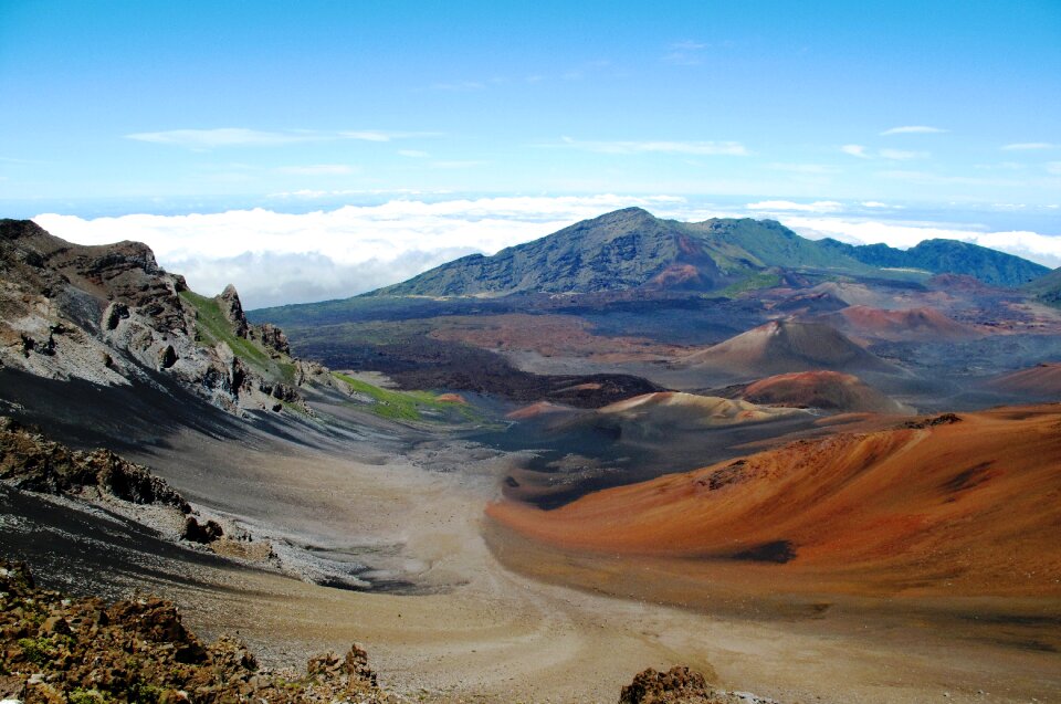 Landscape hawaii haleakala