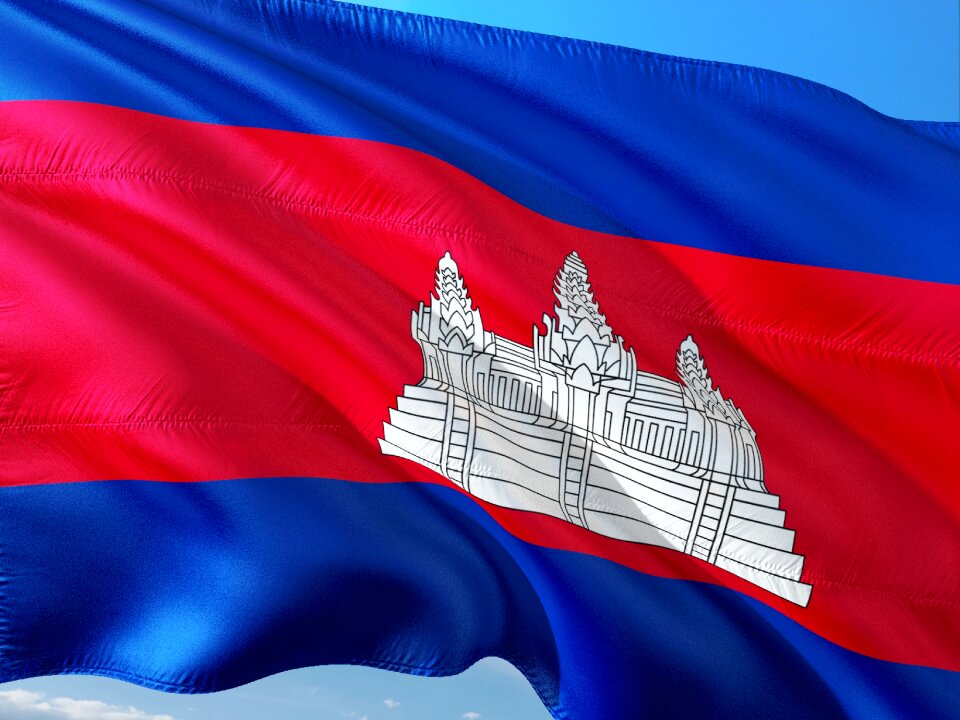 International flag cambodia