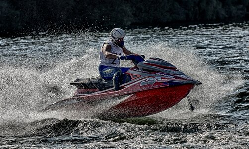 Race water sports racing photo