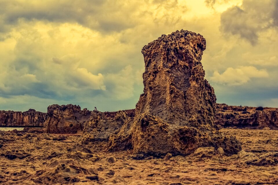 Landscape nature erosion