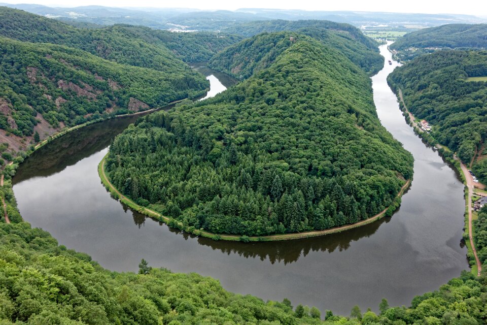 Saarland viewpoint forest