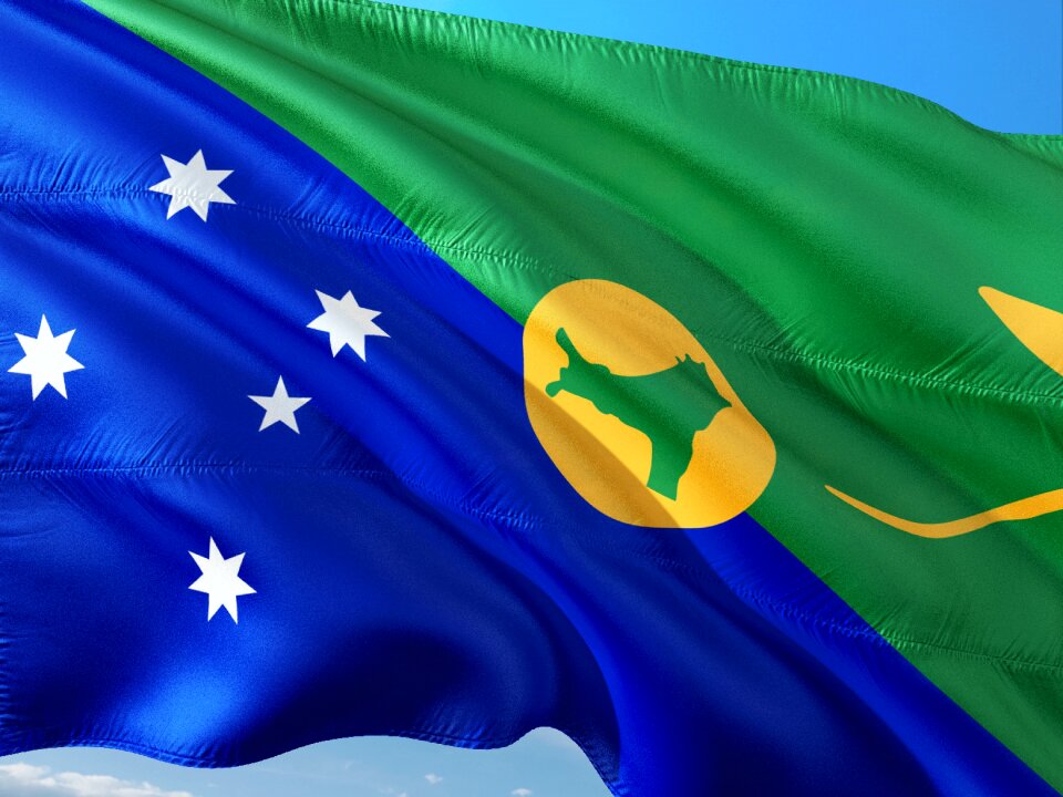 International flag christmas island