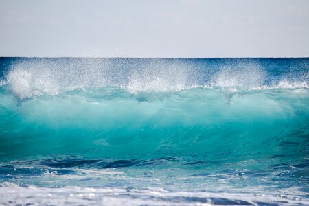Nature ocean blue