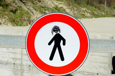 Funny warning risk