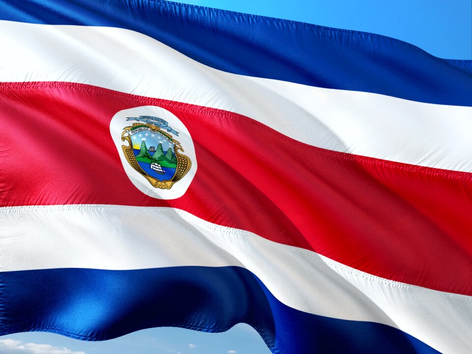 International flag costa rica
