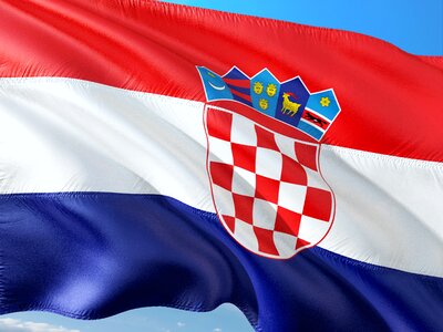 International flag croatia