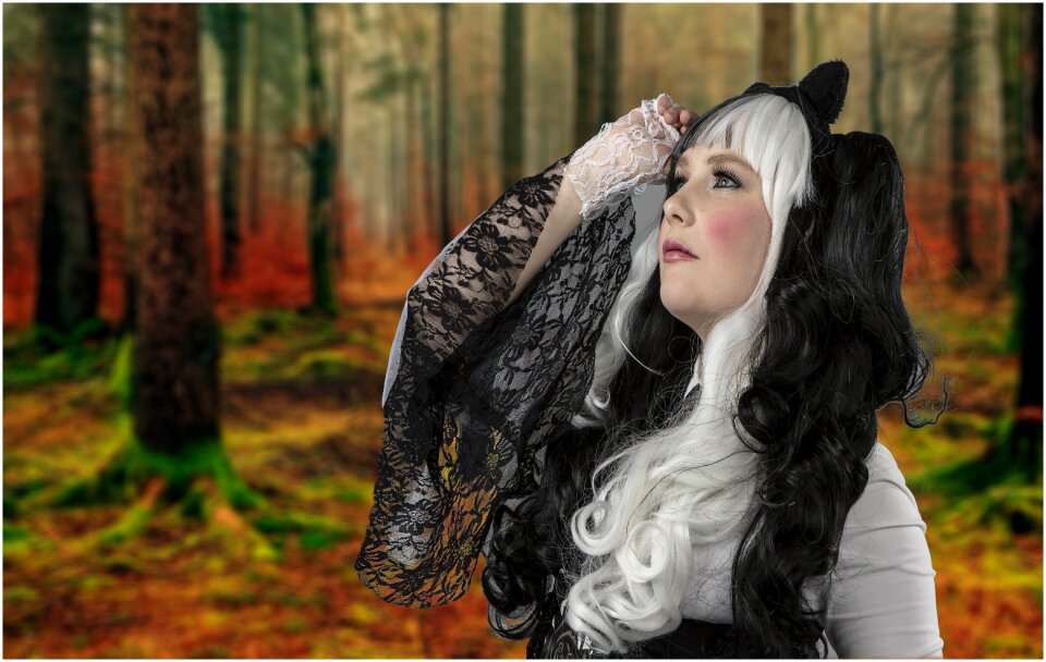 Fall nature woman