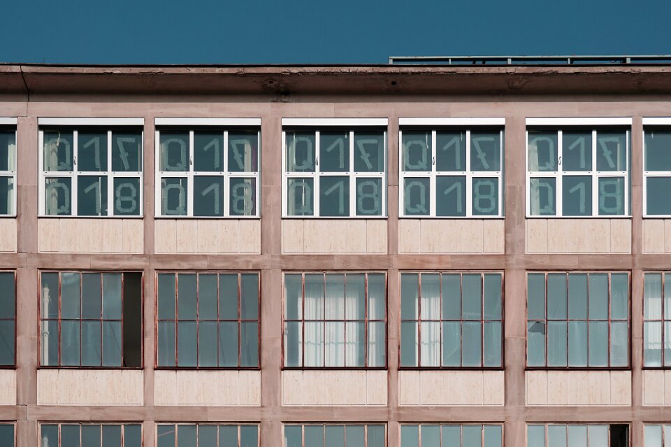 Wooden building number