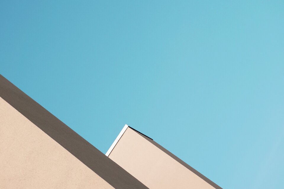 Sky skyscraper corner