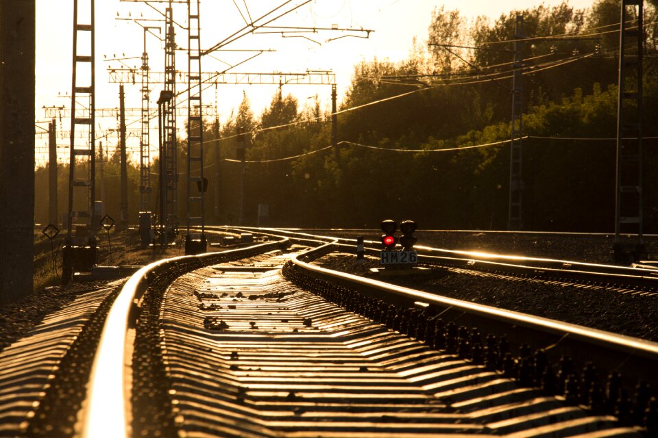 Rails sleepers road
