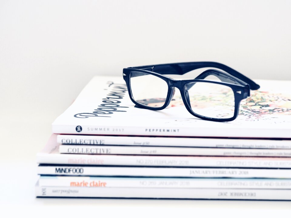 Composition writing glasses