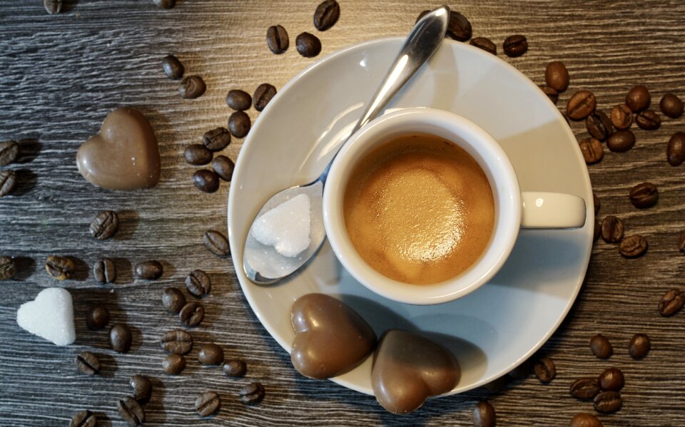Drink caffeine table