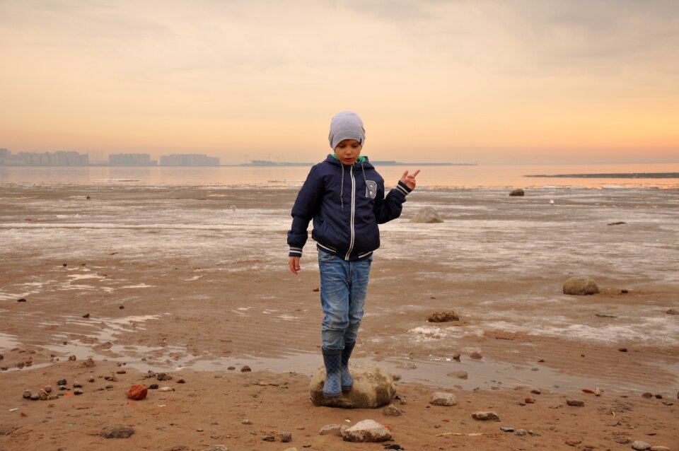 Sea sand water