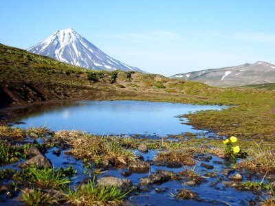 Nature landscape mountains photo