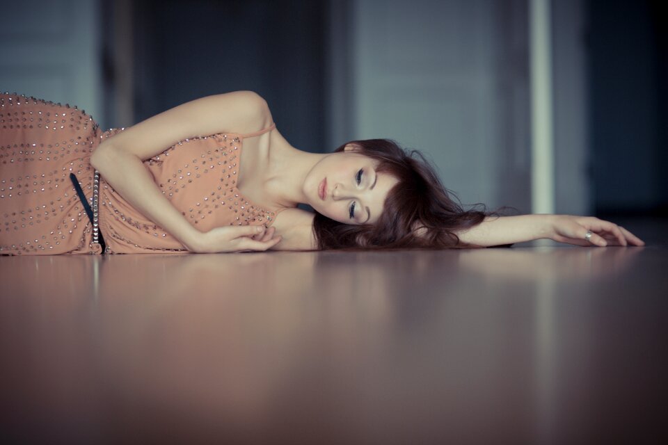 Floor model photoshoot
