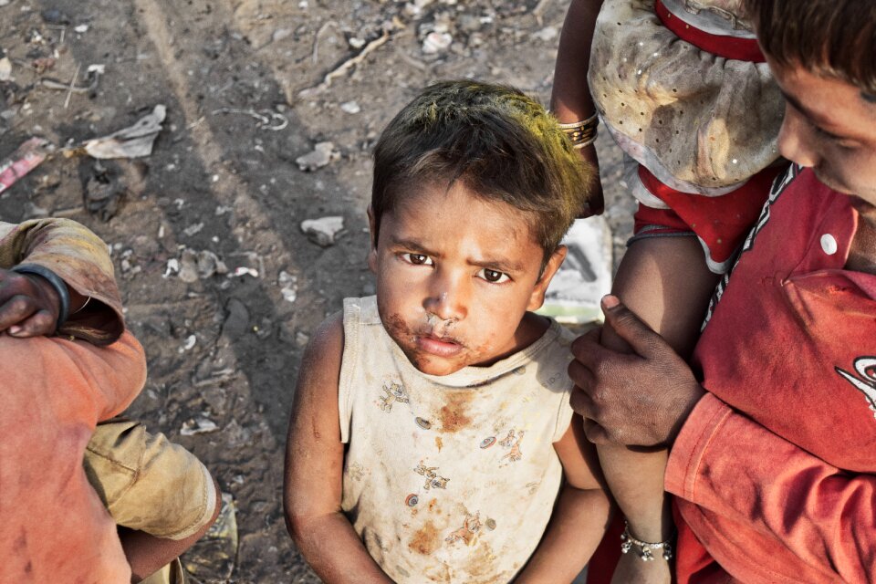 India kid portrait photo