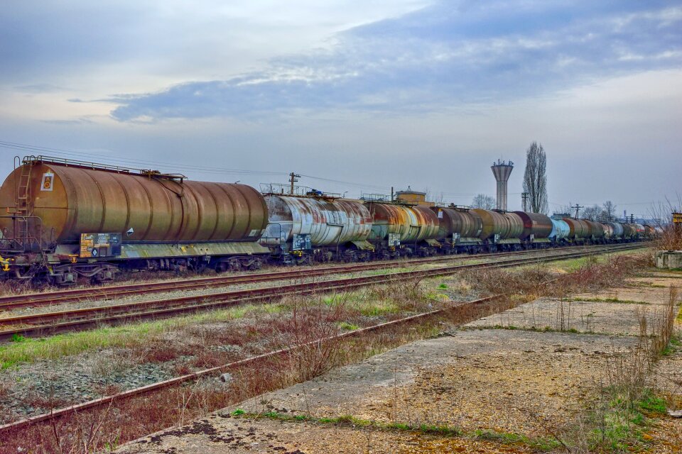 Industry sky horizontal plane