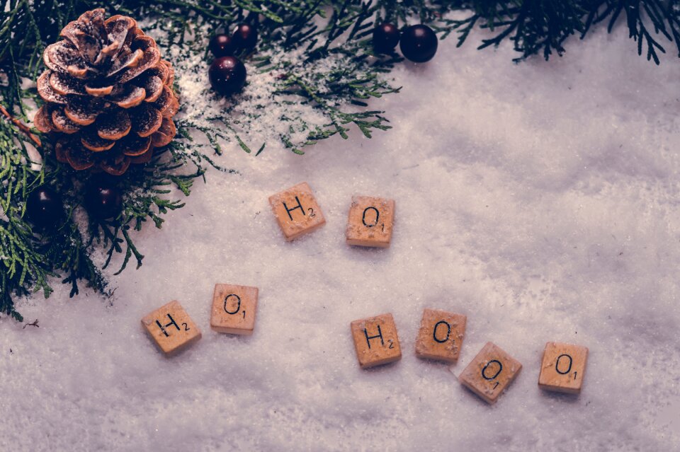 Snow winter decoration