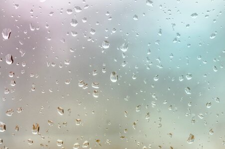 Water drops raindrops photo