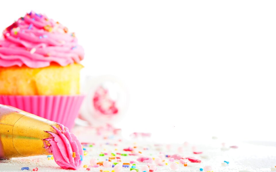 Birthday confetti sugar