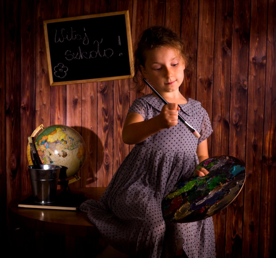 School portrait child