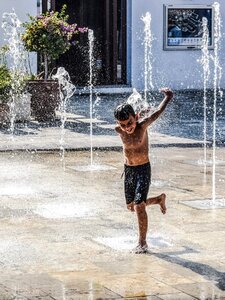 Child fun summer